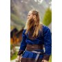 Wikinger Tunika Wolle "Roland" Dunkelblau L