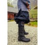 Wikinger Rushose Baumwolle "Norman" Schwarz XL