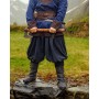 Wikinger Rushose Baumwolle "Norman" Schwarz XXL