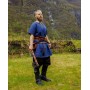 Wikinger Tunika kurzarm "Theobald" Blau S