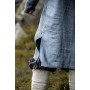 Wikinger Leinentunika "Halvar" Blaugrau S