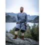 Wikinger Leinentunika "Halvar" Blaugrau L