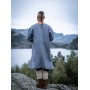 Wikinger Leinentunika "Halvar" Blaugrau XXL