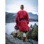 Wikinger Leinentunika "Halvar" Rot XXXL