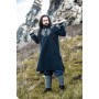 Wikinger Tunika "Snorri" mit Urnes-Stil Handstickerei Schwarz XXXL