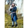 Wikinger Tunika "Snorri" mit Urnes-Stil Handstickerei Schwarz XXXL