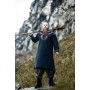 Wikinger Tunika "Snorri" mit Urnes-Stil Handstickerei Schwarz-Rot XL