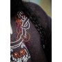 Wikinger Tunika "Freki" mit Handstickerei Braun S