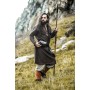 Wikinger Tunika "Freki" mit Handstickerei Braun XXL