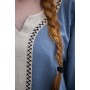 Wikingerkleid "Freya" Taubenblau L