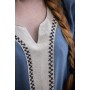 Wikingerkleid "Freya" Taubenblau L