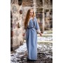 Wikingerkleid "Freya" Taubenblau XXXL
