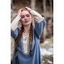Wikingerkleid "Freya" Taubenblau XXXL