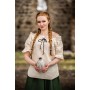 Mittelalter Bluse "Amelia" Natur L