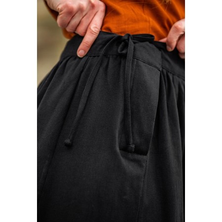 Mittelalter Rock "Konstanze" Schwarz L/XL