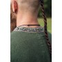 Kurzarmtunika mit Bordüre "Richard" Grün 4XL