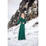 Wikingerkleid "Freya" Grün XXXL