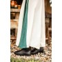 Mittelalter Kleid Dorothea Natur/Grün XL
