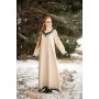 Wikinger Kleid "Lagertha" Natur/Grün XS
