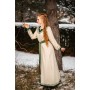 Wikinger Kleid "Lagertha" Natur/Grün XXL