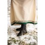 Wikinger Kleid "Lagertha" Natur/Grün XXXL