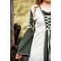 Mittelalter Kleid Amalia Natur/Grün S