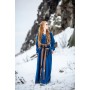 Wikingerkleid "Brigida" Blau XS
