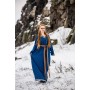 Wikingerkleid "Brigida" Blau XXL