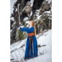 Wikingerkleid "Brigida" Blau XXXL