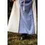 Mittelalter Kleid Amalia Natur/Taubenblau M
