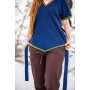 Wikinger Tunika Damen "Matilda" Blau XXL