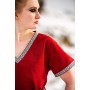 Wikinger Tunika Damen "Matilda" Rot S