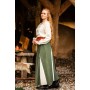 Mittelalter Rock "Isabella" Grün/Natur L/XL