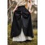 Mittelalter Rock "Elise" Schwarz/Natur L/XL