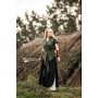 Mittelalter Rock "Elise" Schwarz/Natur S/M