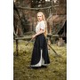 Mittelalter Rock "Elise" Schwarz/Natur S/M