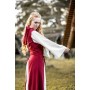 Mittelalter Kleid "Genefe" Rot/Natur M
