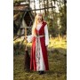 Mittelalter Kleid "Genefe" Rot/Natur XL