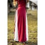 Mittelalter Kleid "Genefe" Rot/Natur XXL