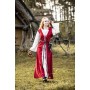 Mittelalter Kleid "Genefe" Rot/Natur XXL