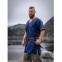 Wikinger Tunika kurzam "Loki" Blau S
