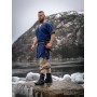 Wikinger Tunika kurzam "Loki" Blau S