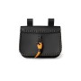Mittelalter Leder Gürteltasche "Volmar" Schwarz