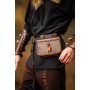 SACOCHES DE CEINTURE EN CUIR MÉDIÉVAUX & VIKINGS POUR HOMMES