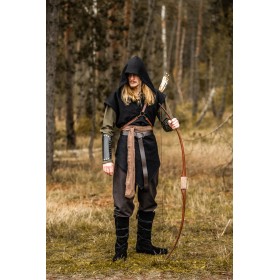 Waldläufer Tunika Aldon unisex Schwarz XXL