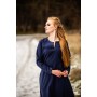 Wikinger Unterkleid Helga Blau M