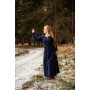 Wikinger Unterkleid Helga Blau XXL