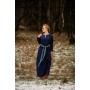 Wikinger Unterkleid Helga Blau XXL