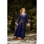 Wikinger Kleid Aslaug Blau L