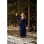Wikinger Kleid Aslaug Blau L